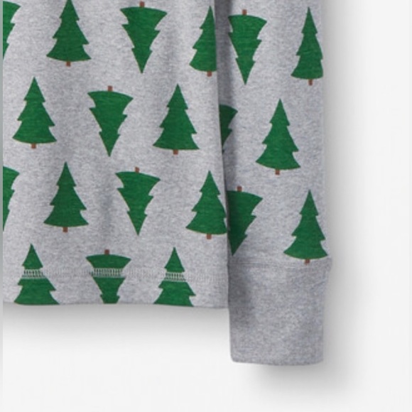 *NWOT* Hanna Andersson / Adult Unisex Tree Tannenbaum Long John Pajama Top / M - Picture 5 of 15